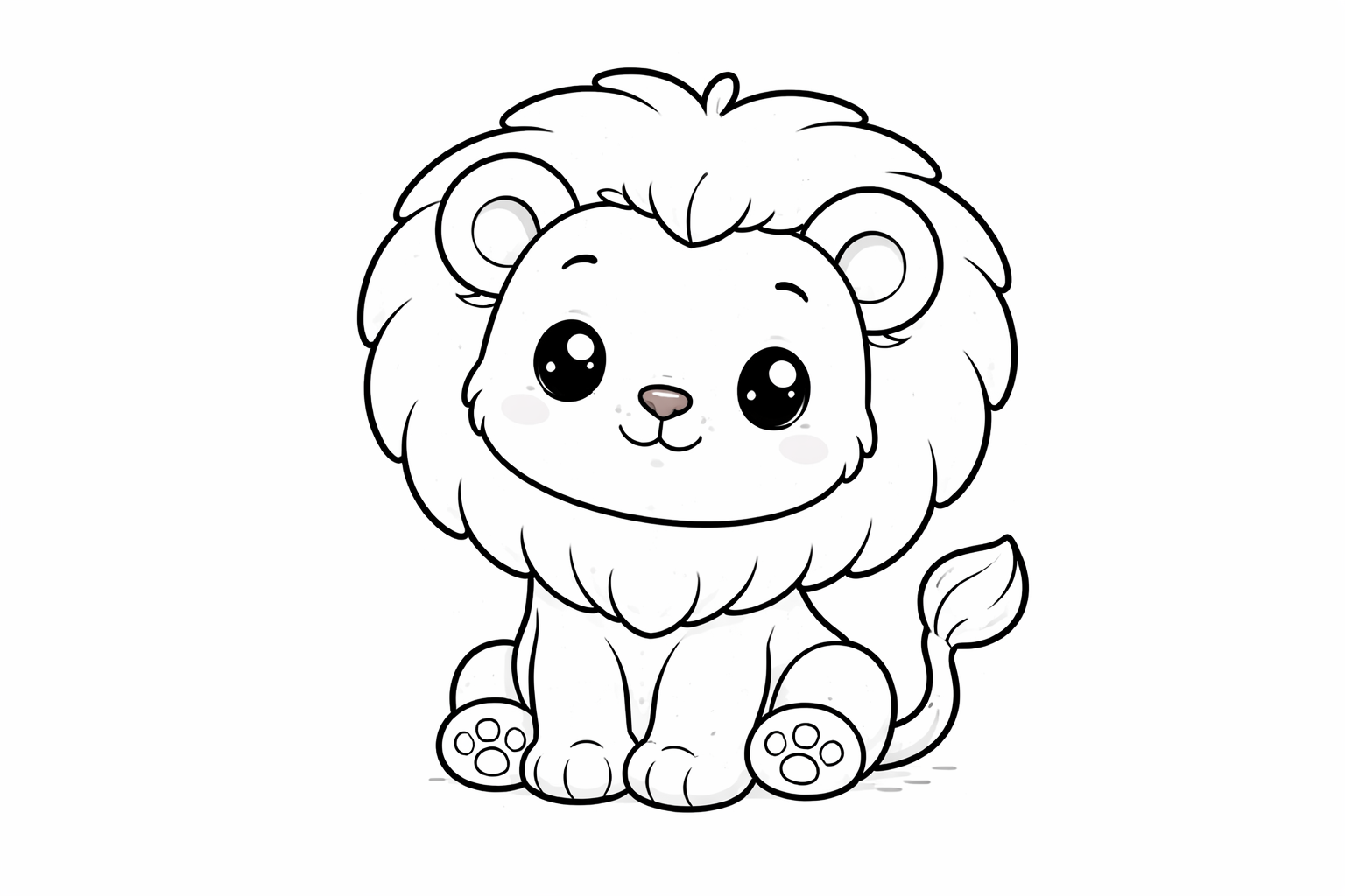 Cute Lion